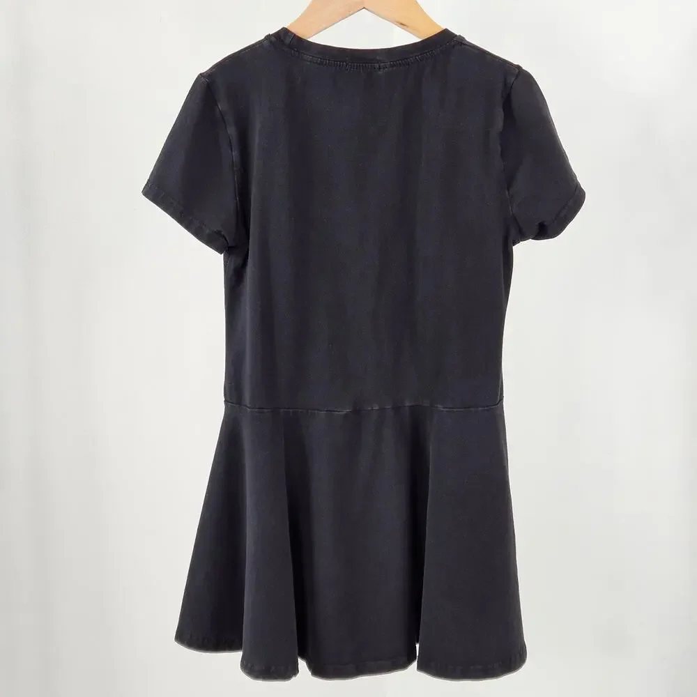 Kenzo Tiger Motif Girl's‎ Jersey Black Dress Sz 12 | FLAWS | PLAY CONDITION